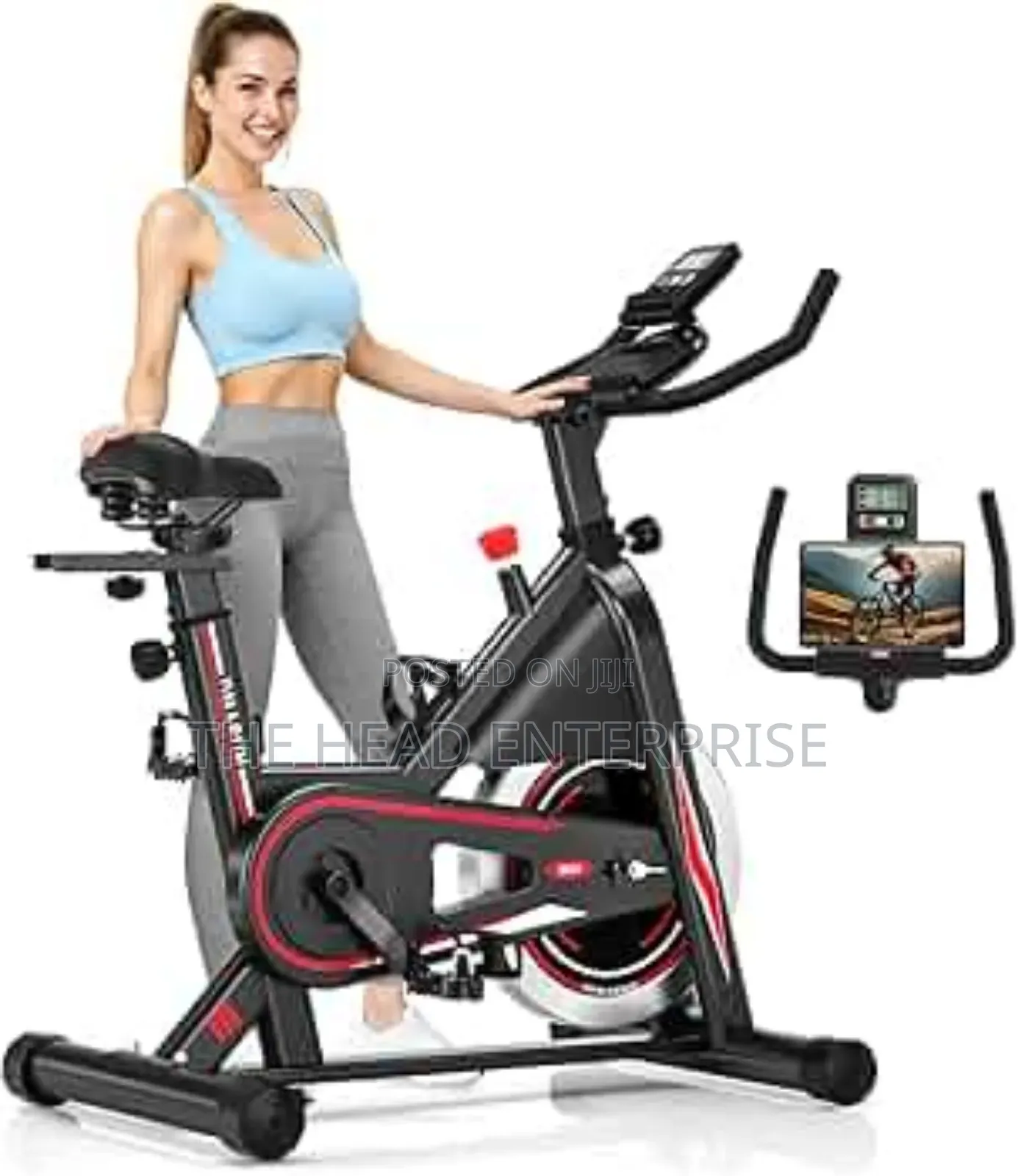 Exercise Spin Bike Indoor Gym Available