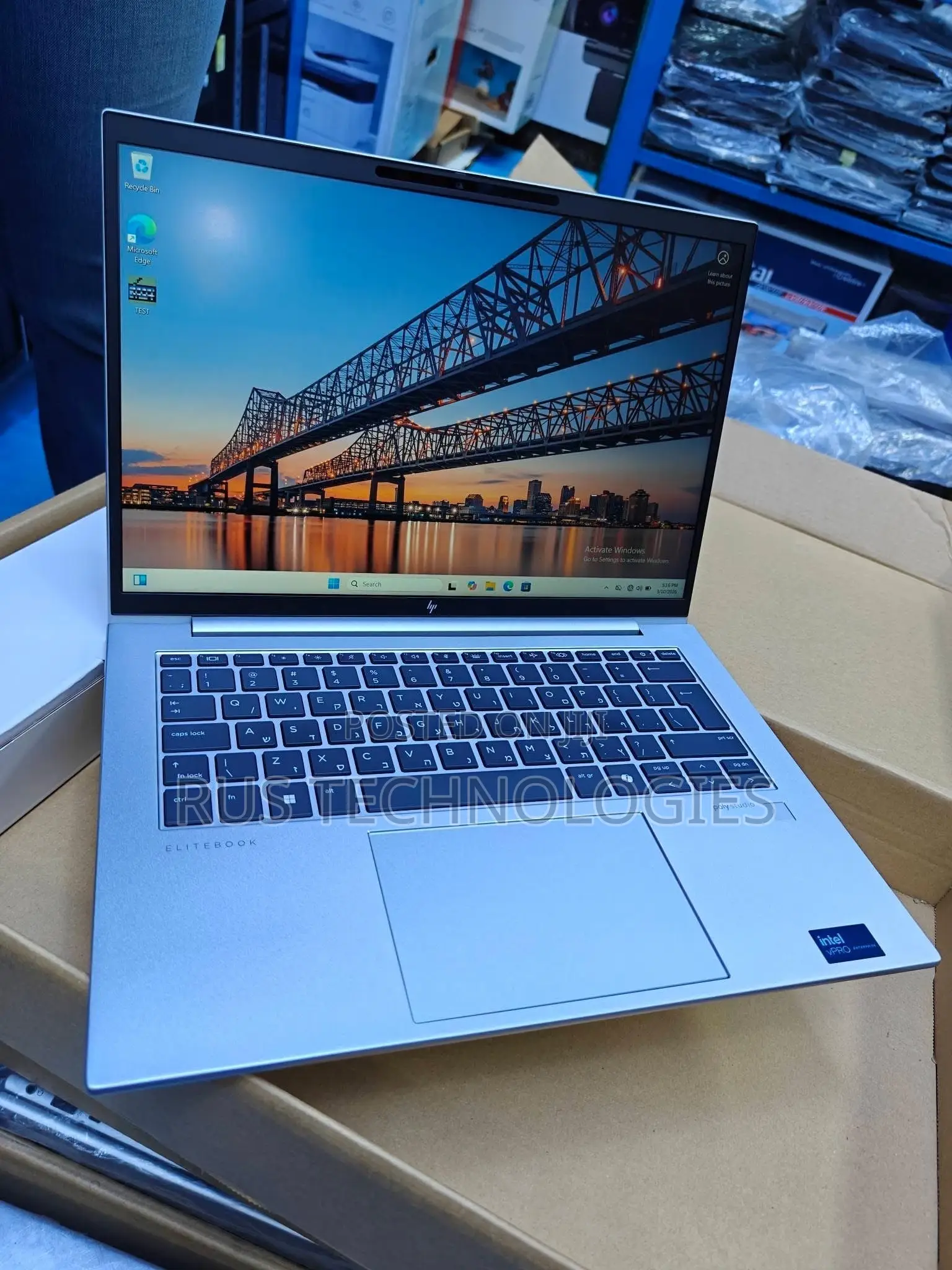 New Laptop HP EliteBook 840 G11 16GB Intel Core Ultra 7 SSD 512GB