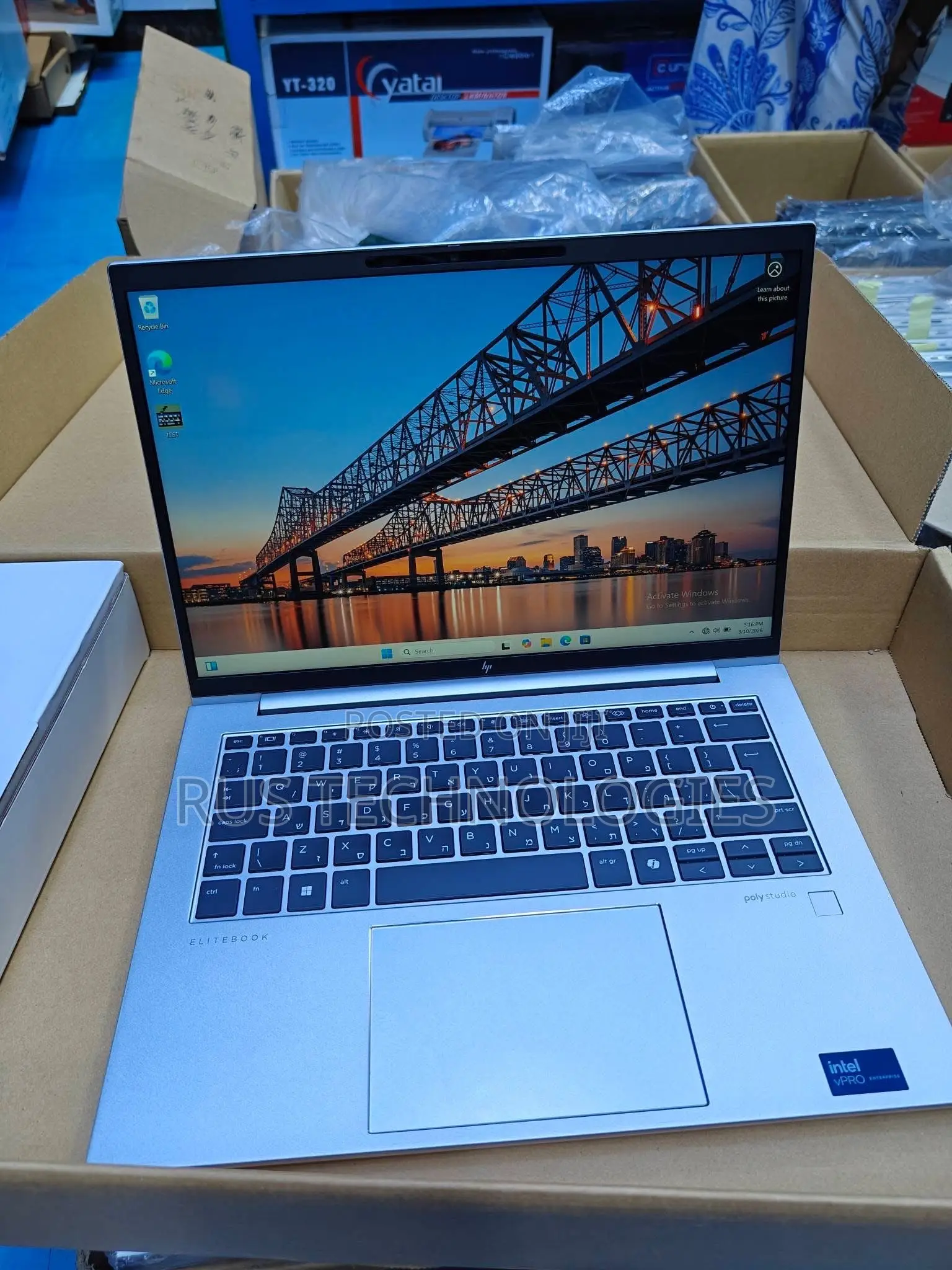New Laptop HP EliteBook 840 G11 16GB Intel Core Ultra 7 SSD 512GB