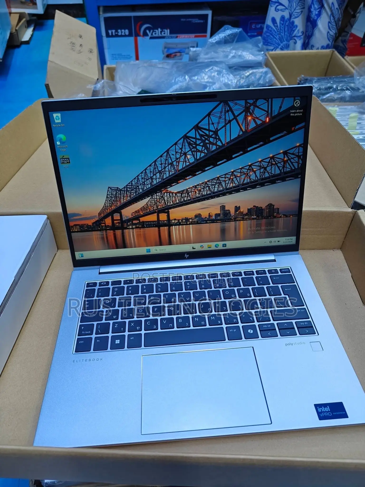 New Laptop HP EliteBook 840 G11 16GB Intel Core Ultra 7 SSD 512GB