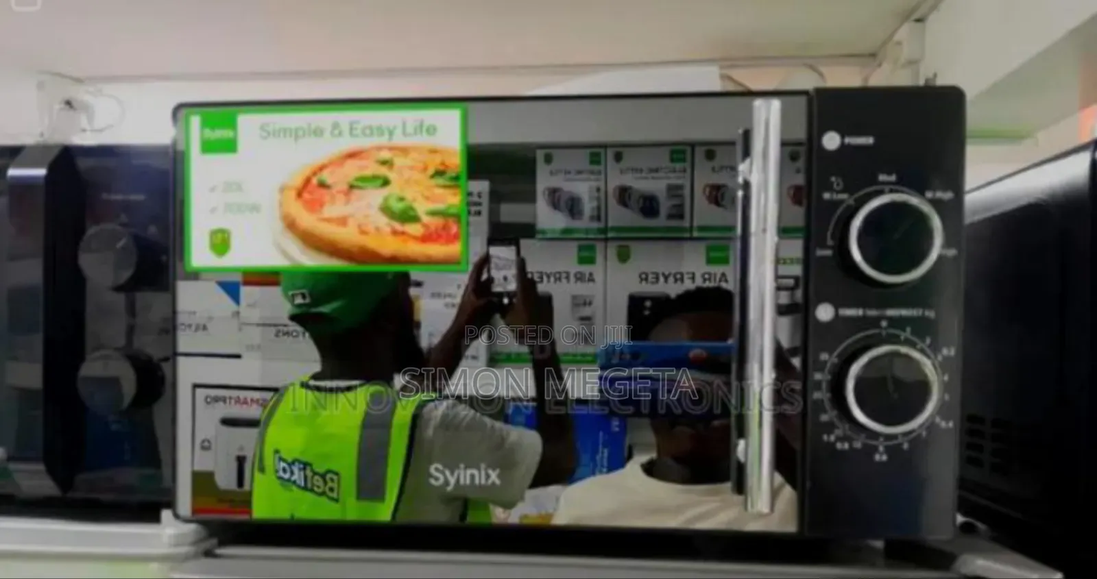 With Knob Setting New Syinix Manual Microwave
