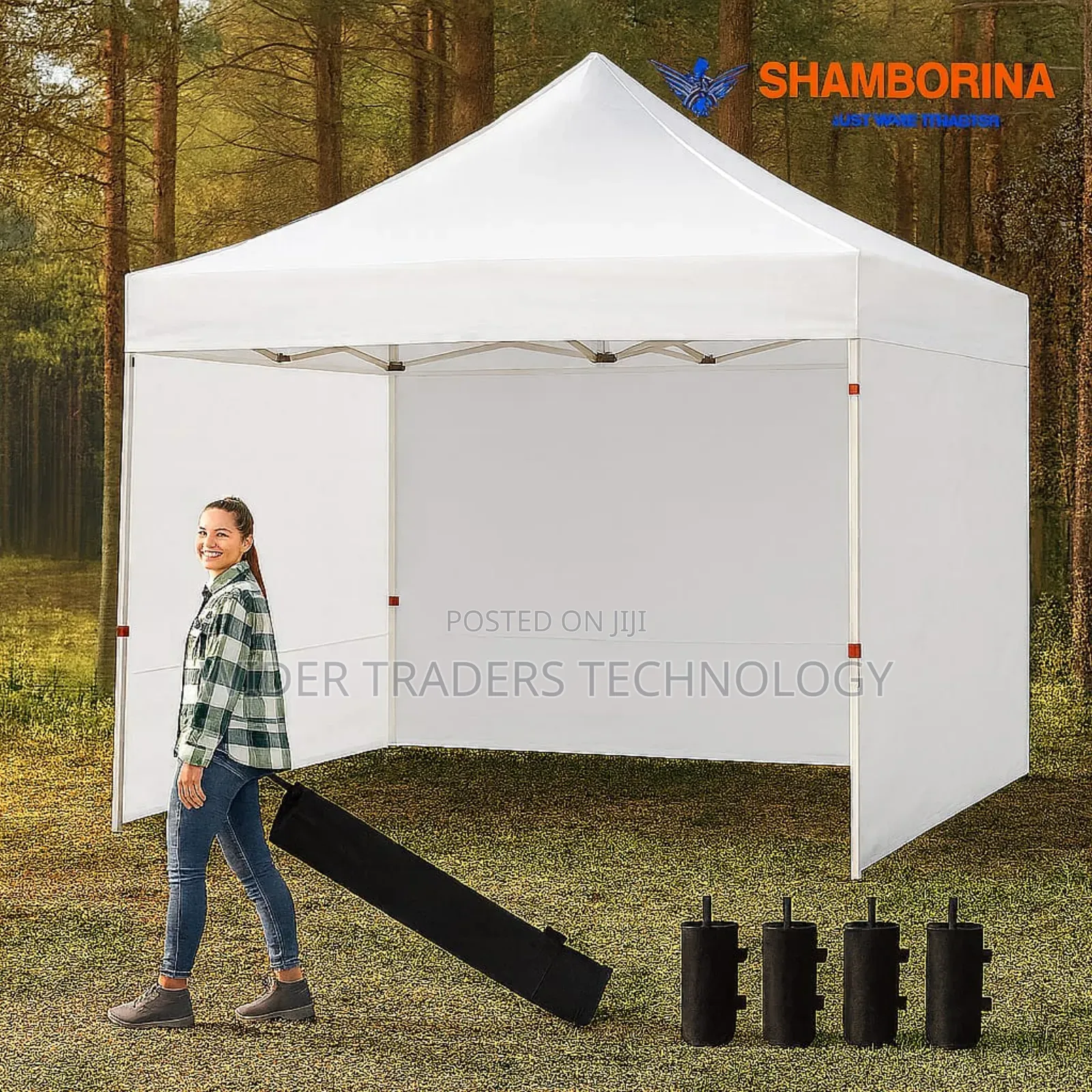 Heavy Duty Canopy Tent 3*3 MTRS Gazebo Tent
420d-C Side Cover