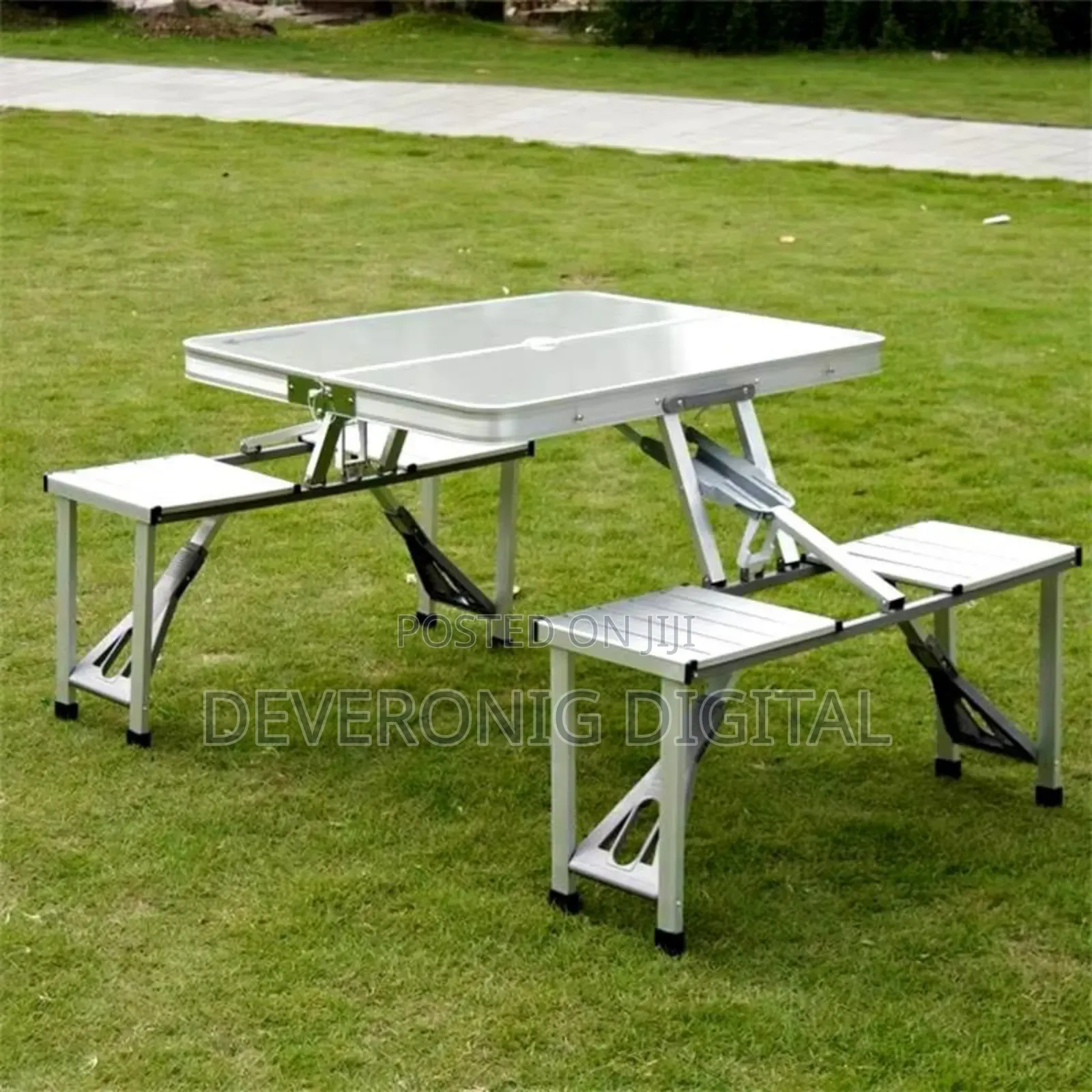 Folding Adjustable Aluminum Portable Picnic Camping Chair