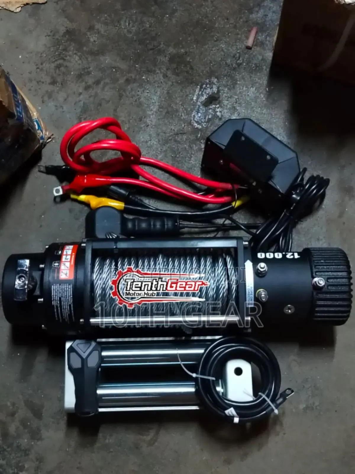 Heavy Duty Electric Winch.12000lbs 12v 6.4 Ton