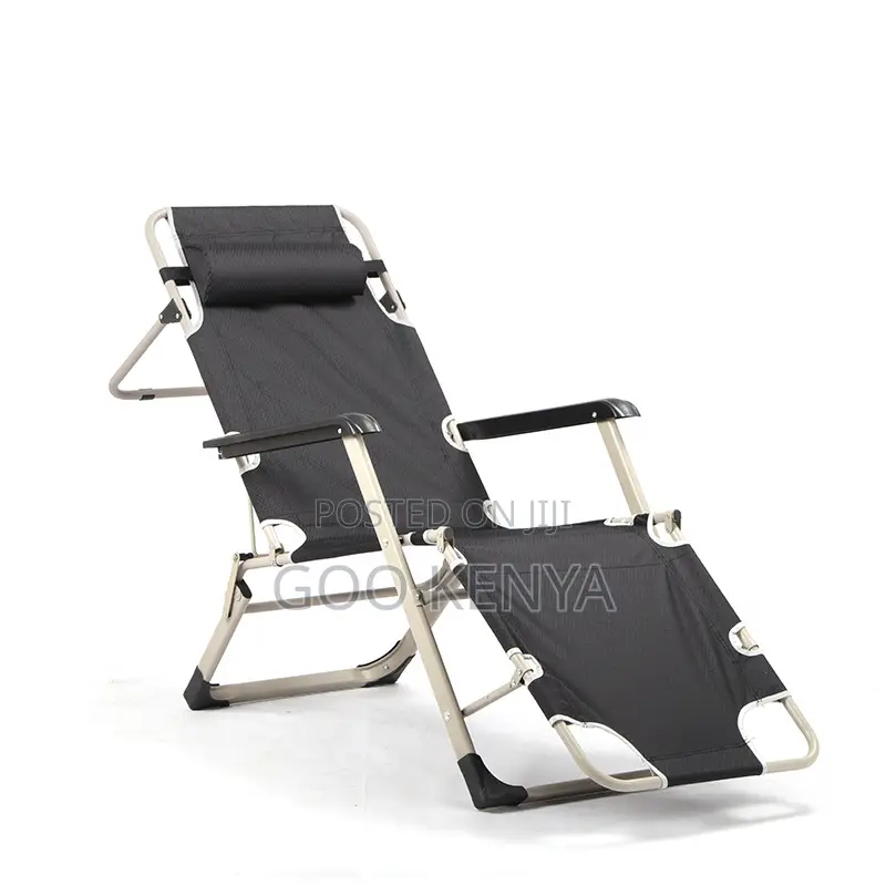Home Chair; Portable Foldable Reclining Lounge Chair For Garden