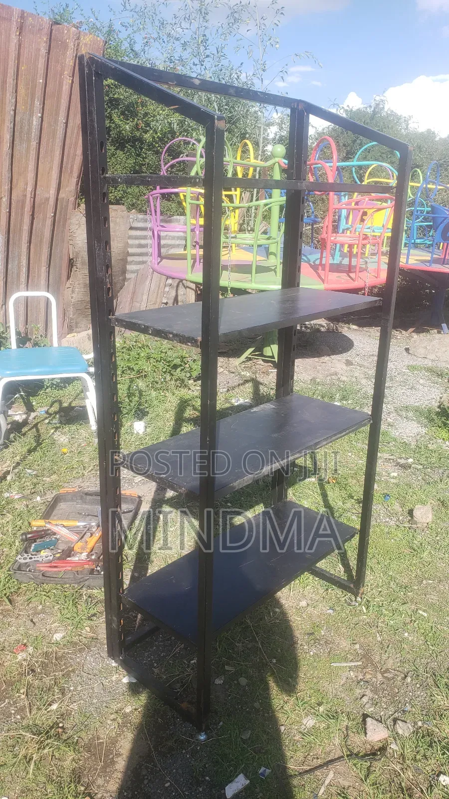 Ex-Uk Metal Shelving Unit