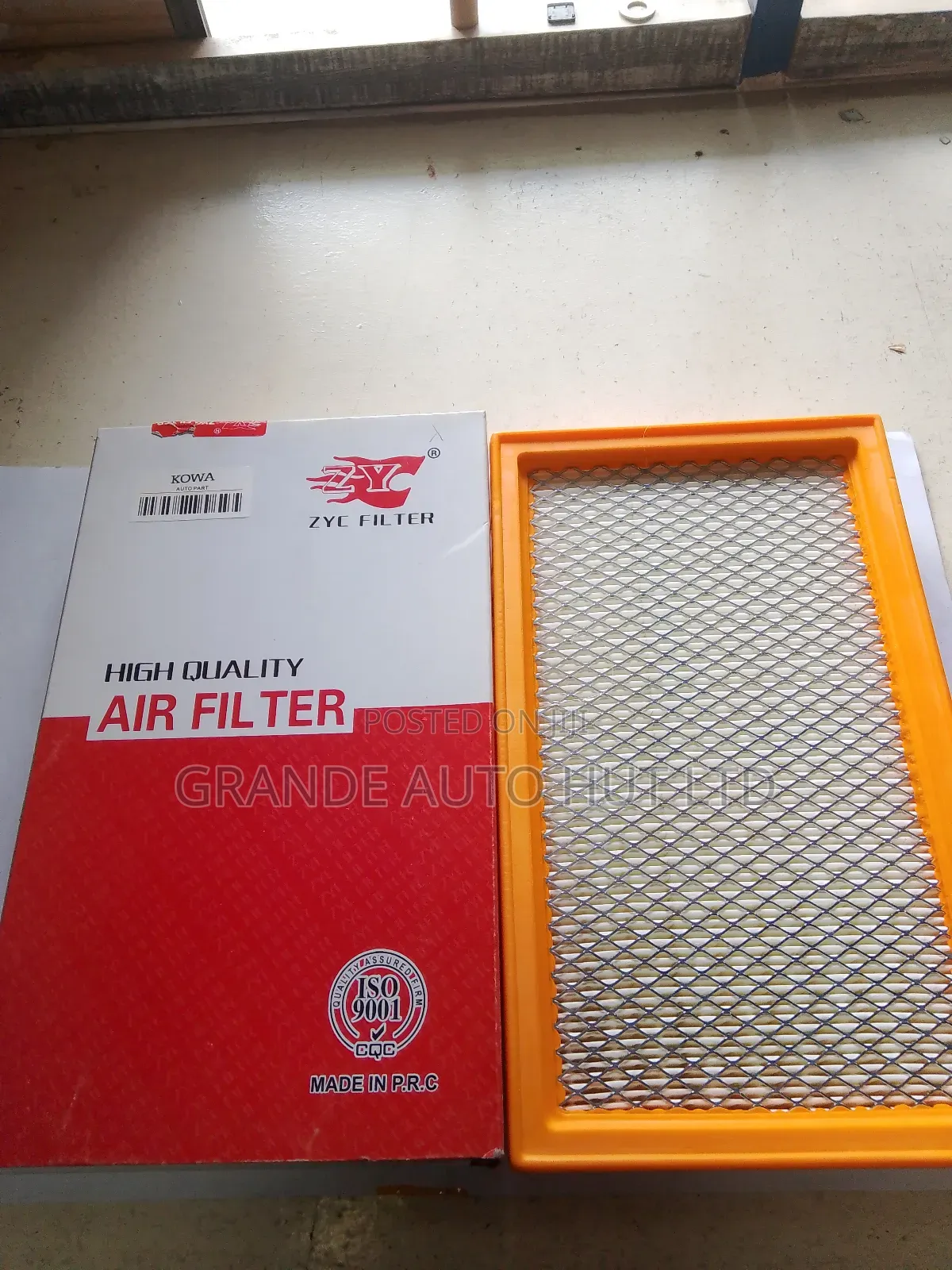 Air Filter Nissan X-Trail/Wingroad (Zyc Brand)