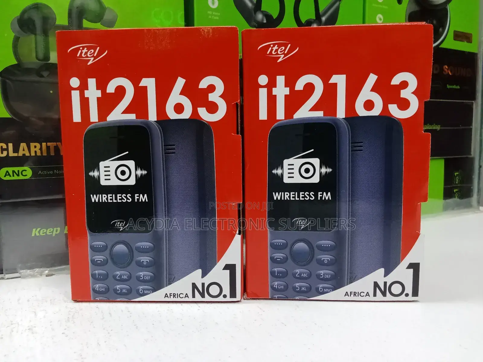 New Itel it2163 Black
