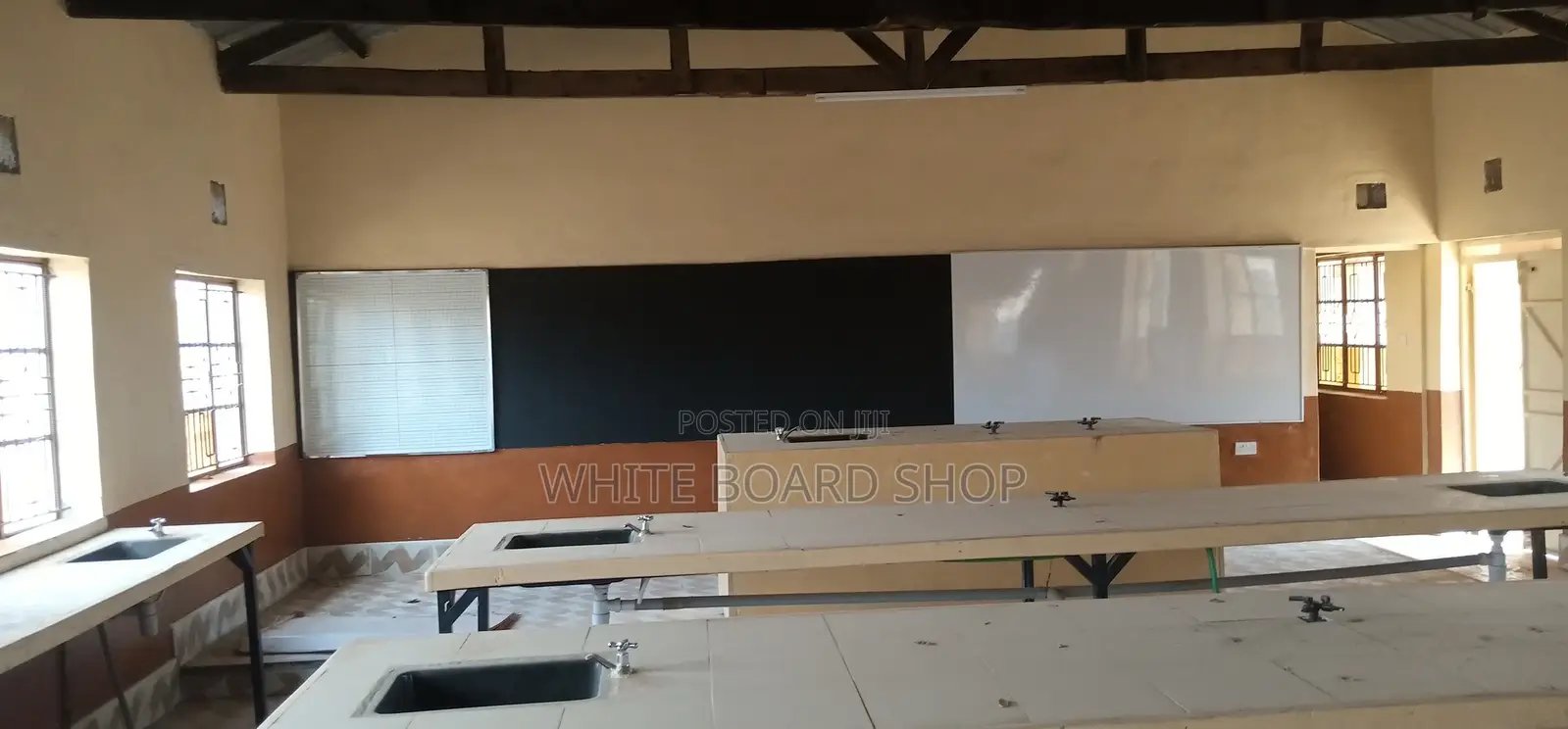 Classroom Magnetic Wall Mount Whiteboard – Brand New (8ft X 4ft)