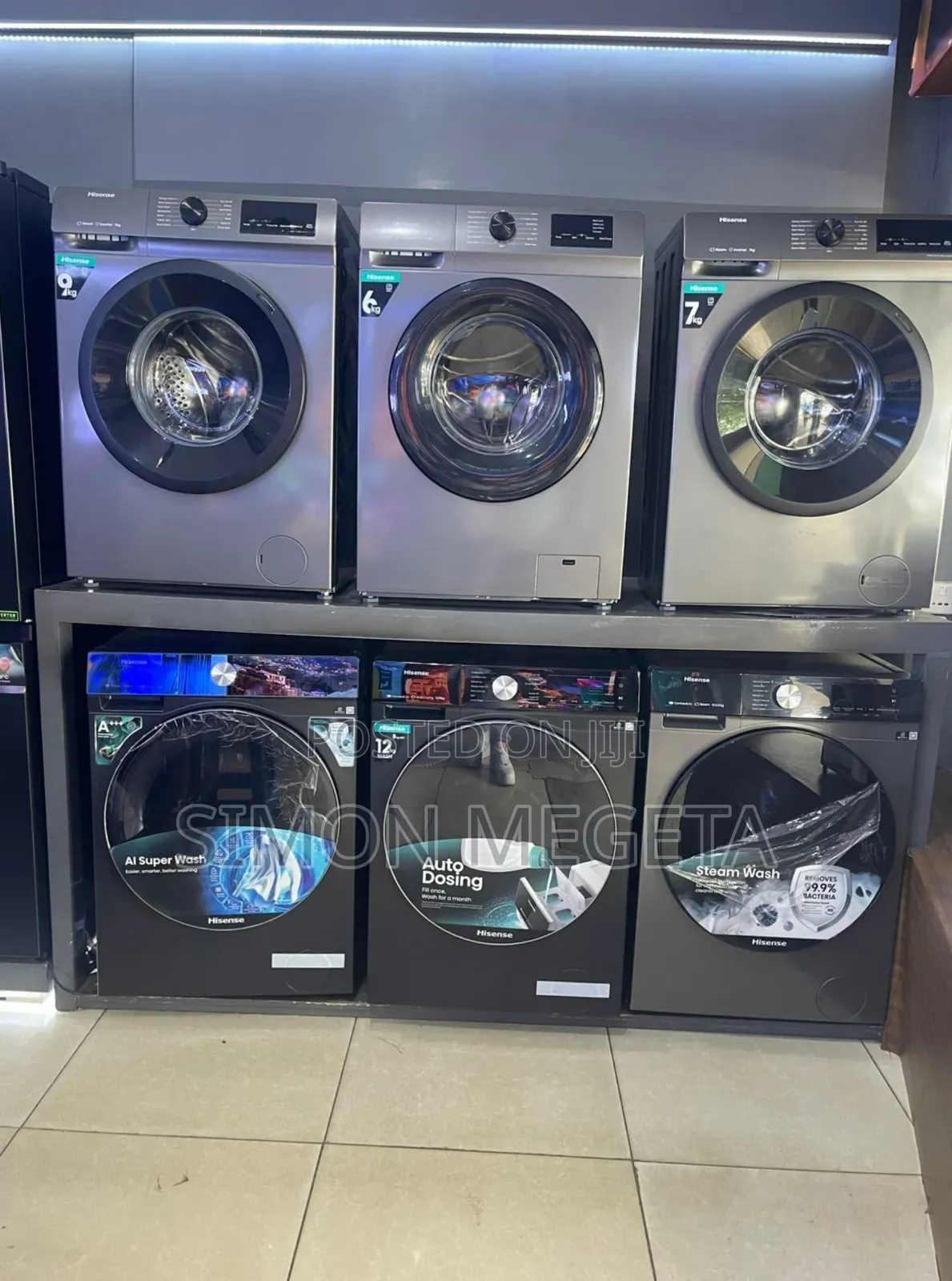 Hisense Front Load Washing Machine 57500
12kg.