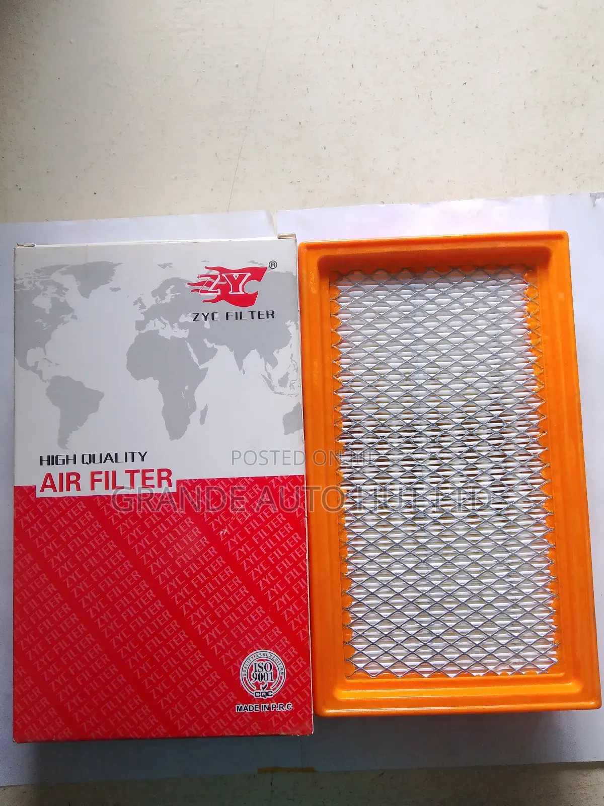 Air Filter Nissan Wingroad/Ad (Zyc Filter)