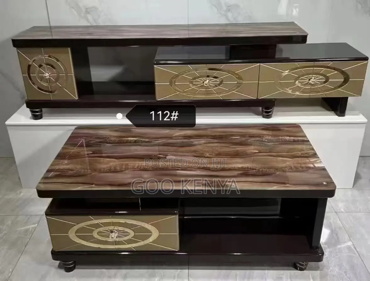 Home Tv Cabinet Set; Tv Stand Console For Modern Living Room Furniture