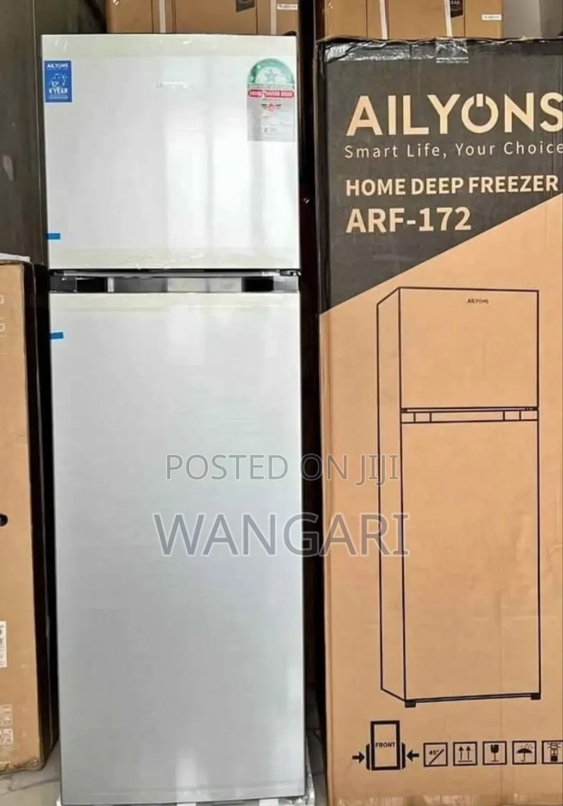 Frost Ailyons 168 Litres Double Door Fridge