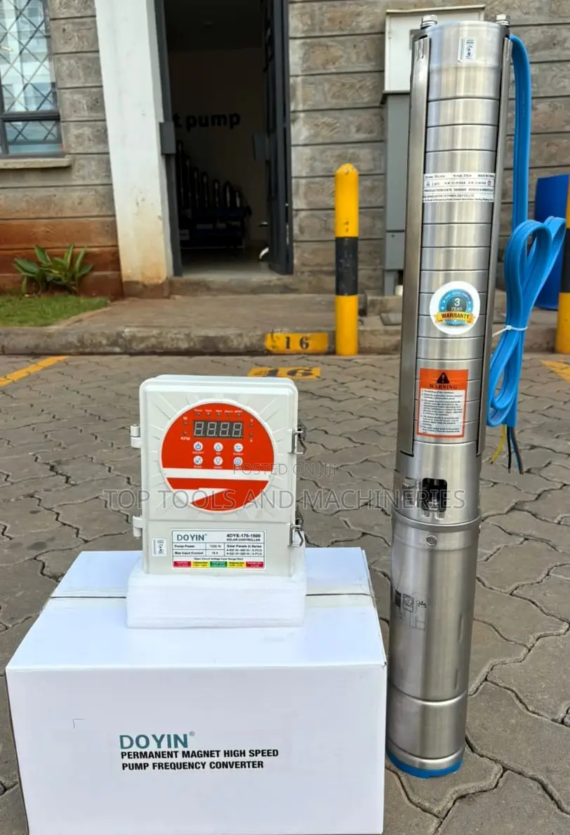 1.1kw 5m3 120m Doyin 1100w 1.5hp 5000l/H Dc Submersible Water Pump