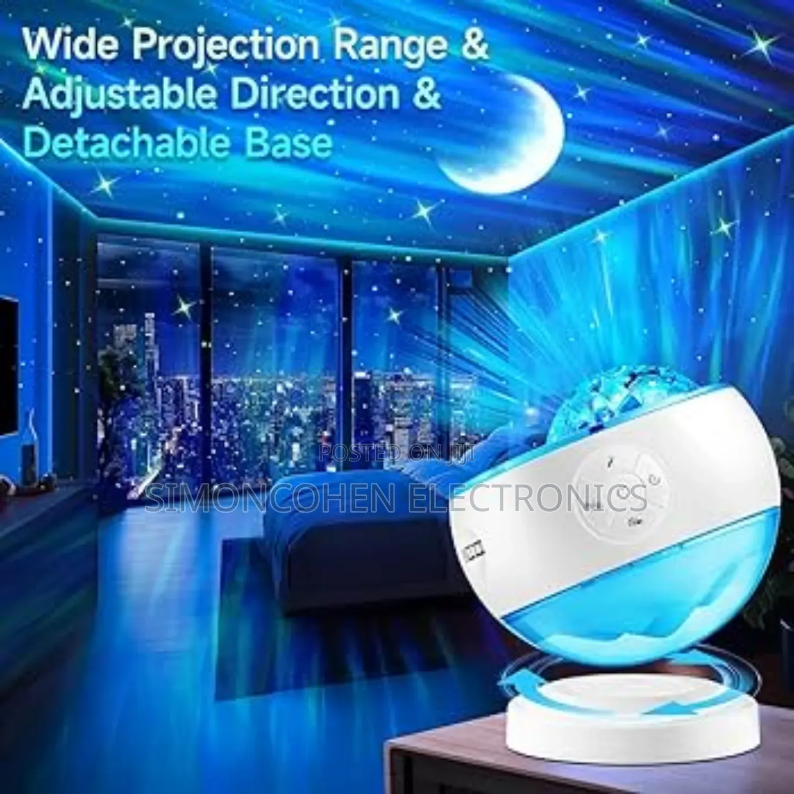 Aurora Borealis Flowing Light Glacial Northern Lights Projector