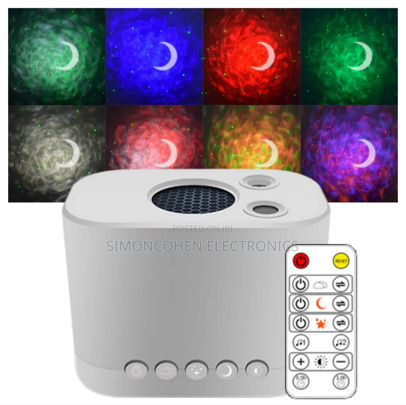 Wide Variety Effect Adjustable Multi-angle Nebula Sky Light Projector