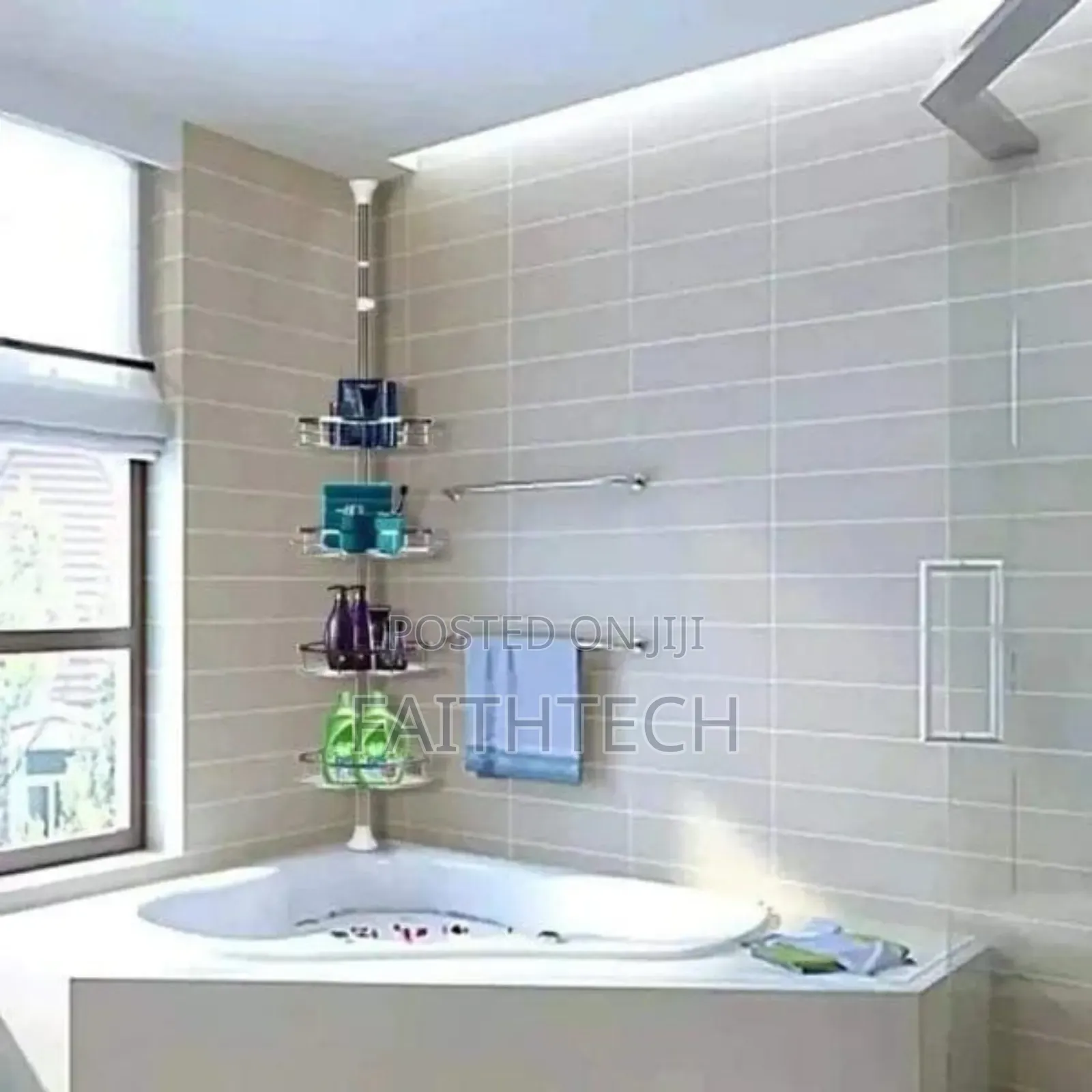 *Telescopic Multi-Corner Shelf