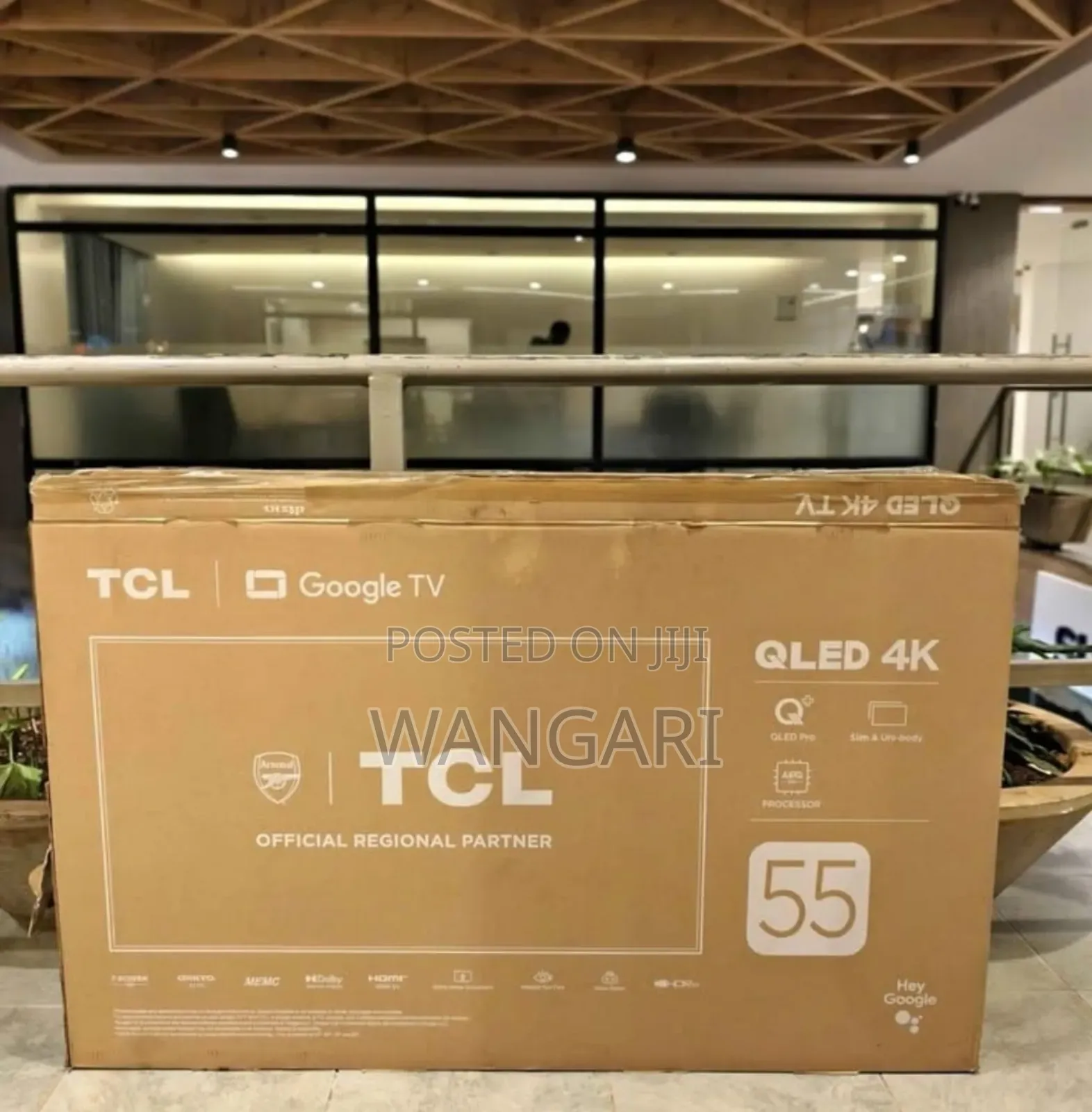 Restocked TCL 55 Inch Google Tv Qled