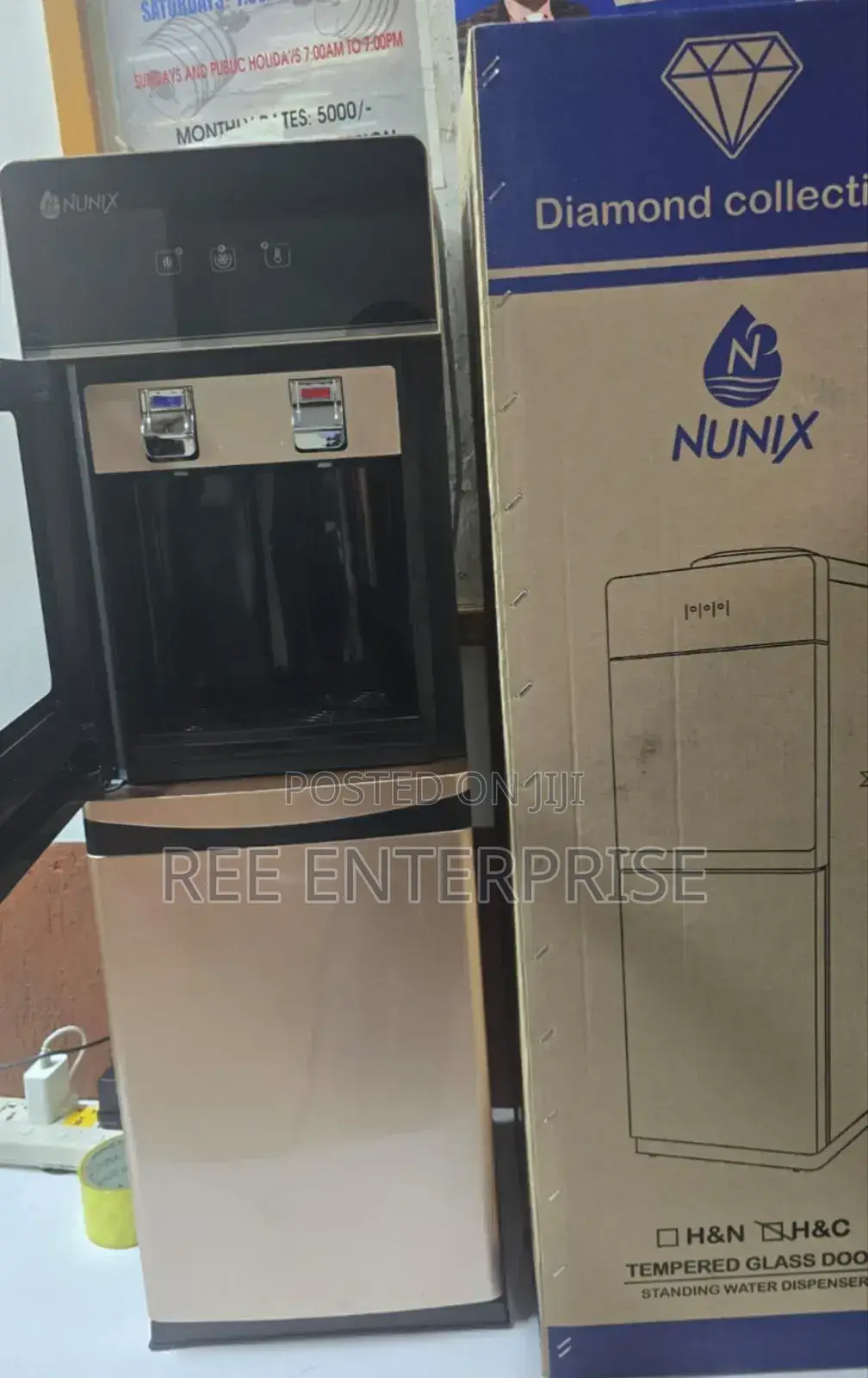 Hot And Cold Nunix  Water Dispenser