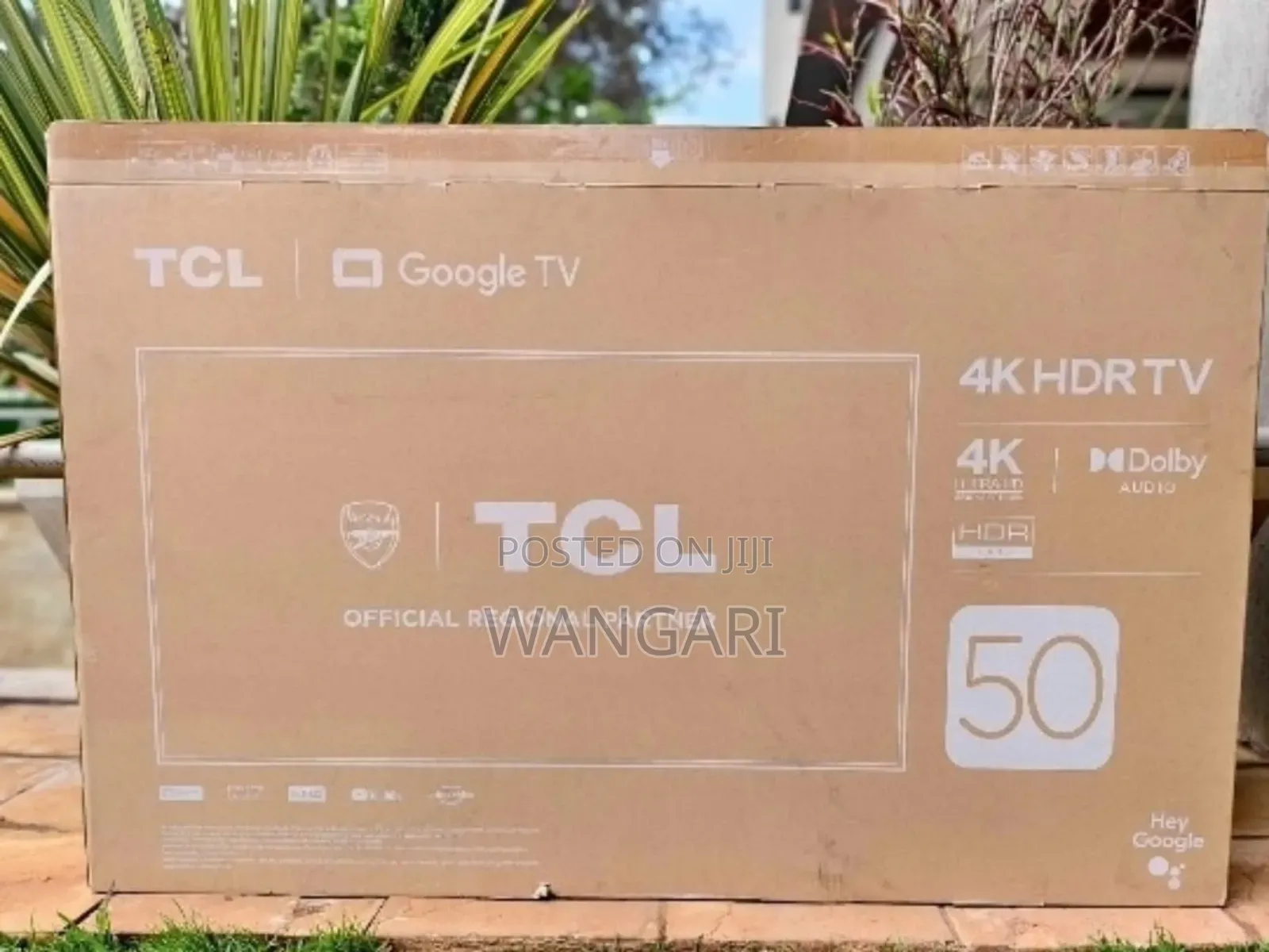 Dolby Audio TCL 50inch 4 K HDR Television