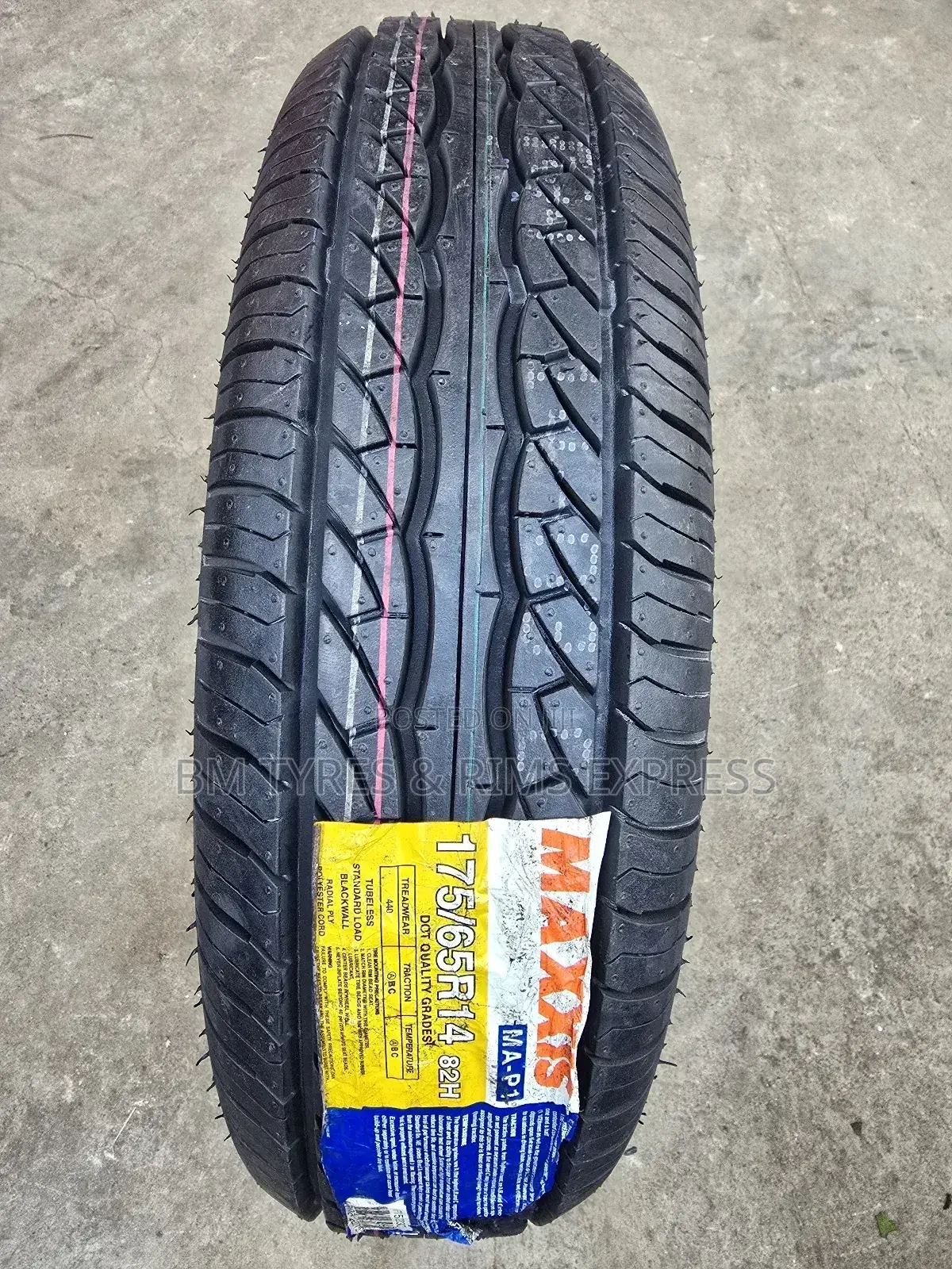 175/65 R14 Maxxis Tyres.