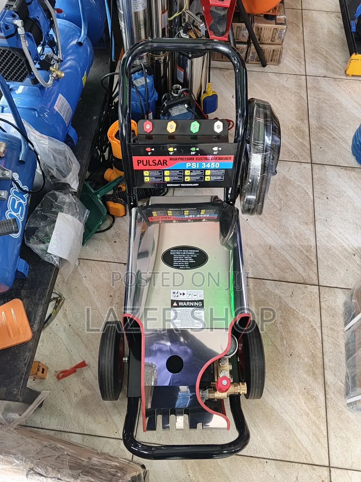 Pulsar Car High Pressure Washer 3450psi