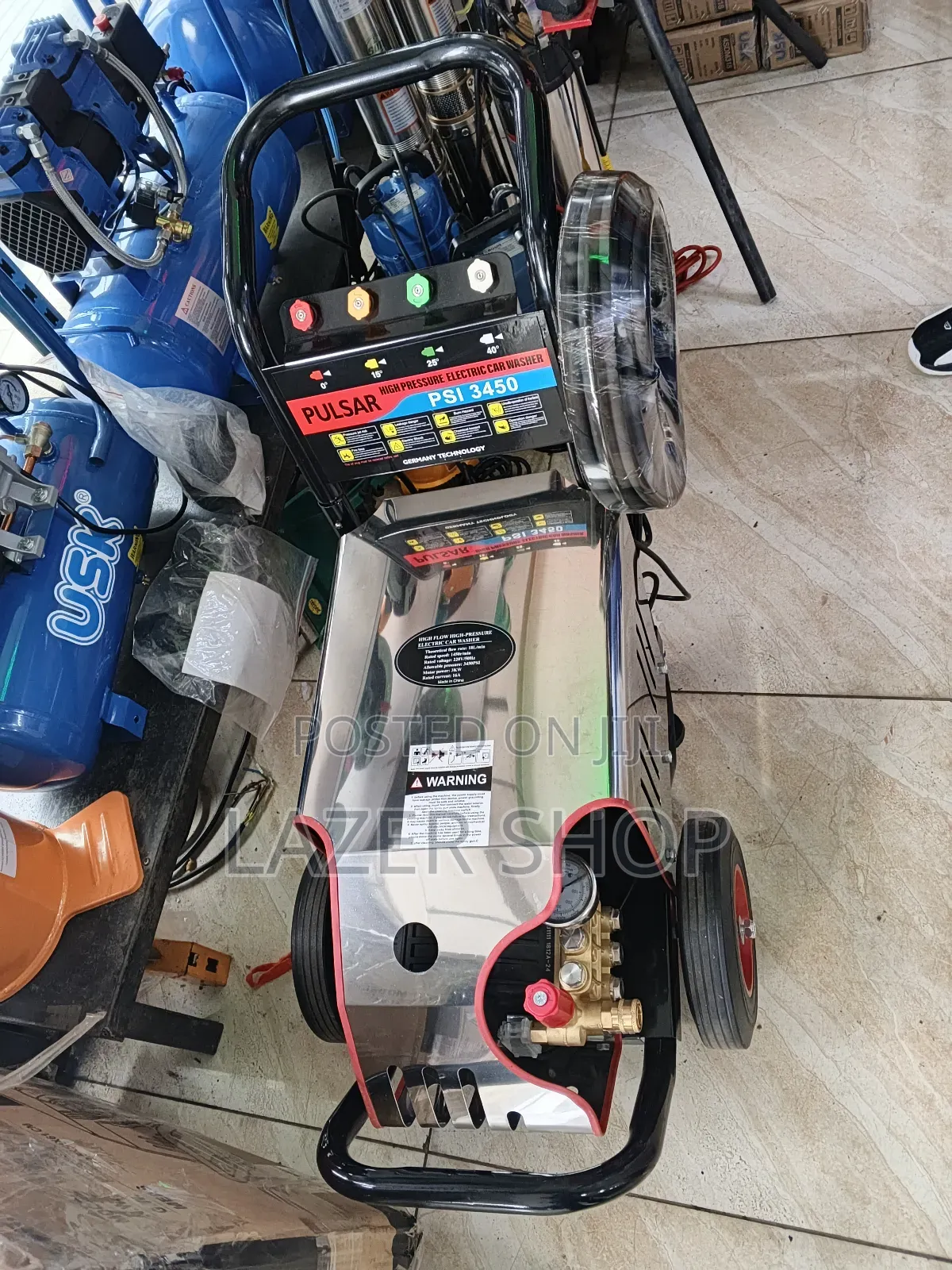 Pulsar Car High Pressure Washer 3450psi