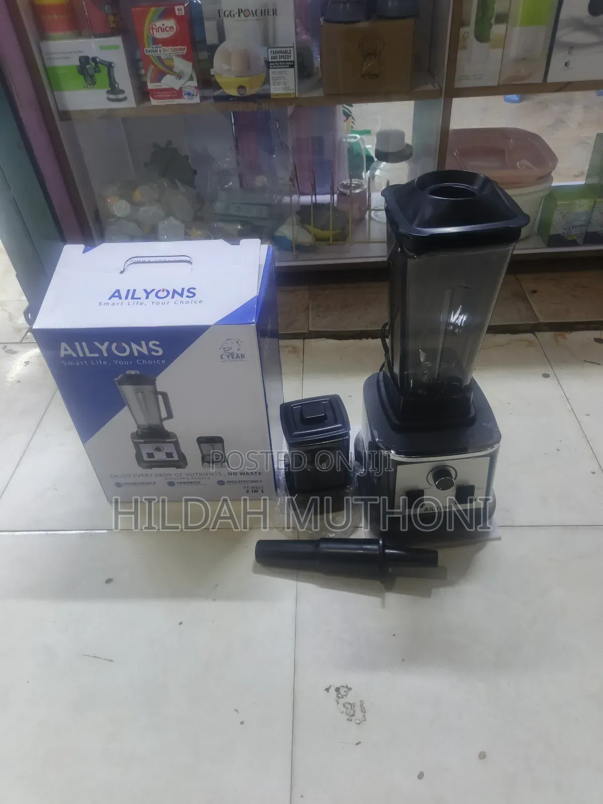 Ailyons 2 in 1 Blender