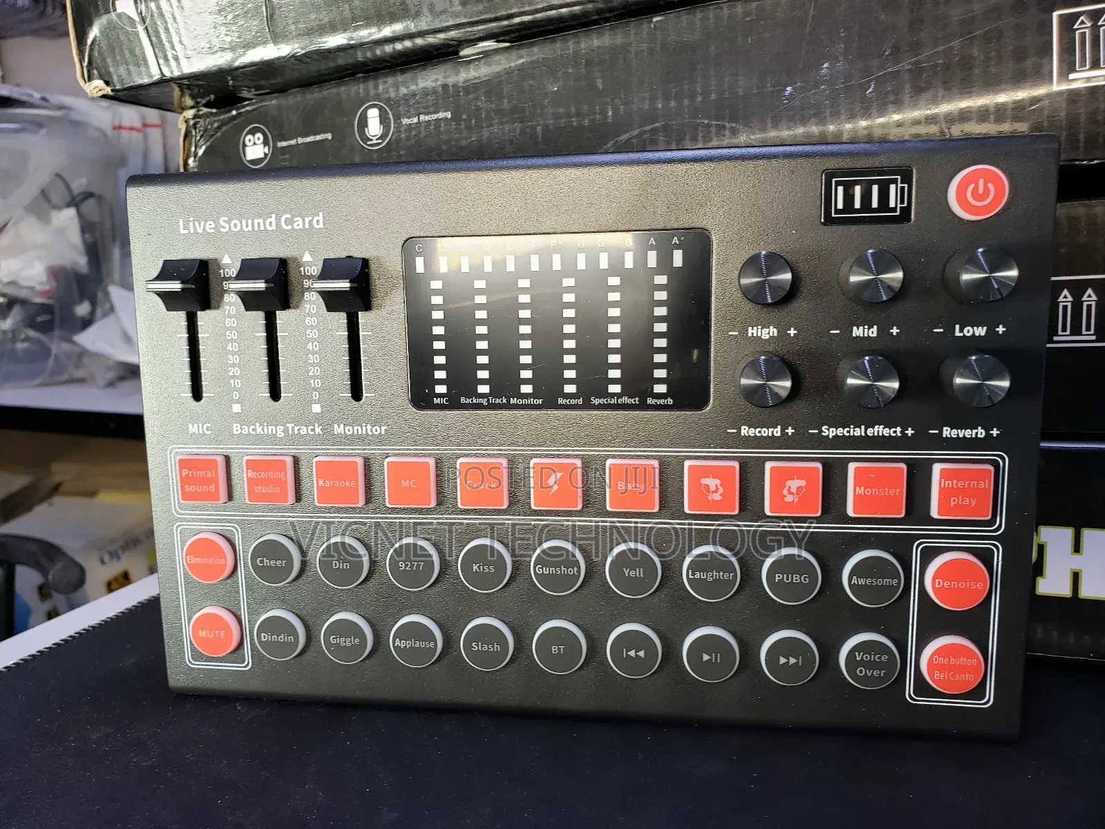 M9 Professional Live Sound Card for Streaming