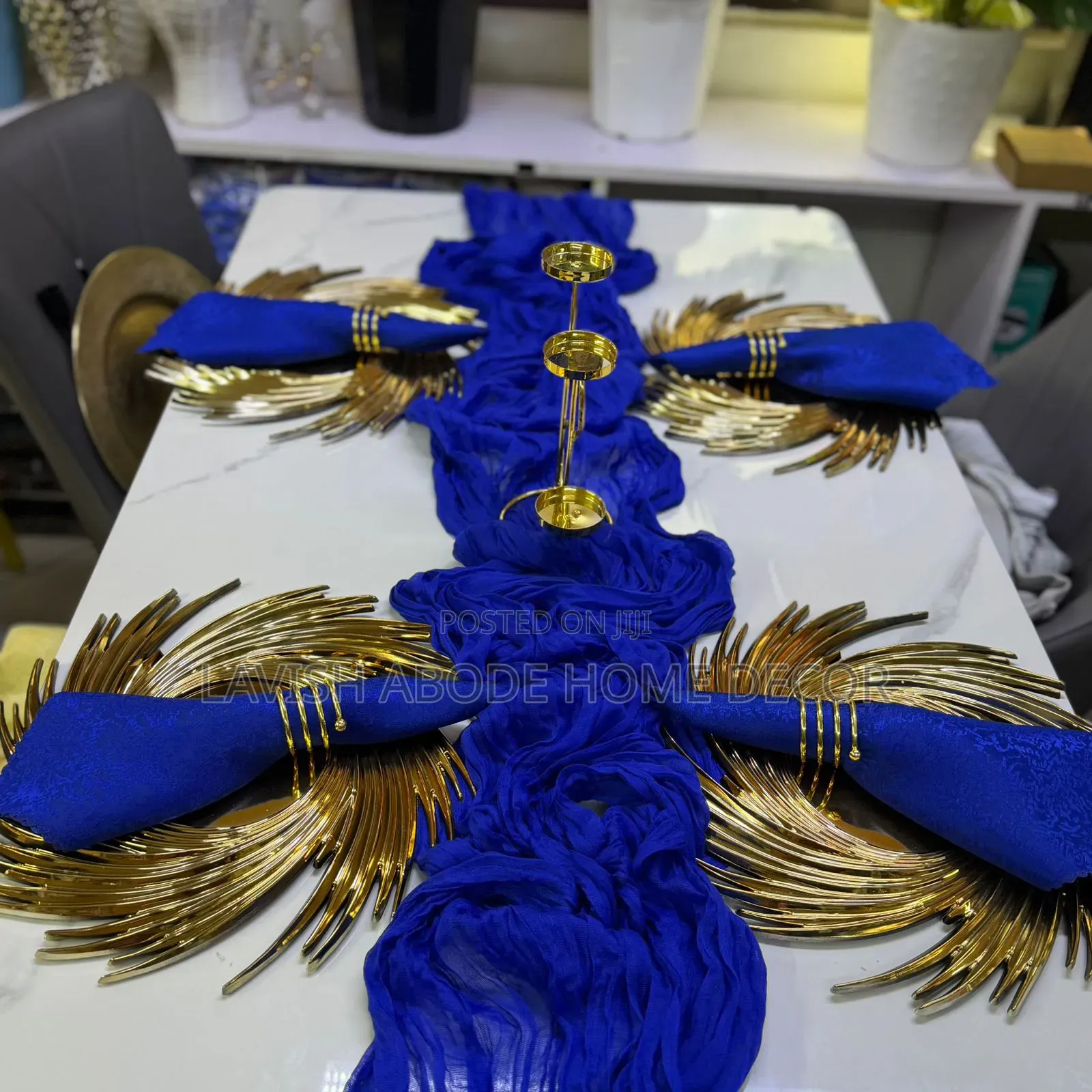 Blue Cheese Clothe Table Runner