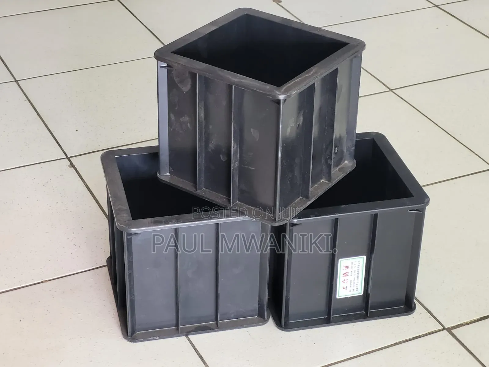Quality Plastic Cube Moulds