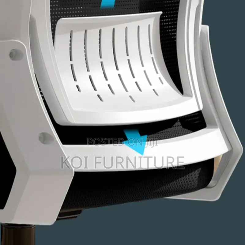 Office Chair; Ergonomic Mesh Office Chair With Flip-Up Armrests