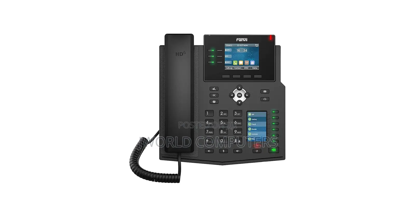 Fanvil X6u 6-Line Ultra-Elegant Gigabit Ip Phone