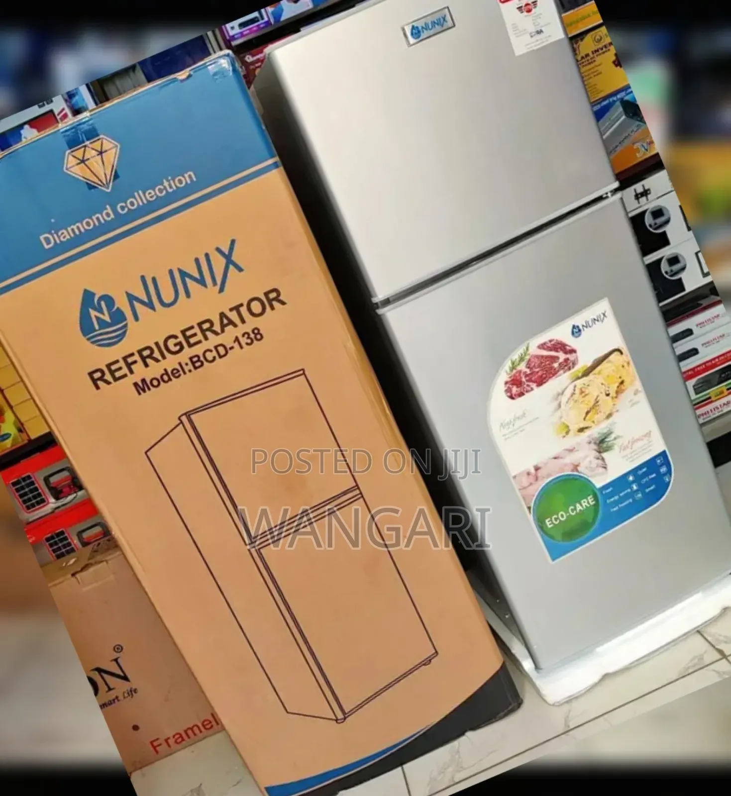 Share Your Phone Number,138l Nunix Double Door Fridge