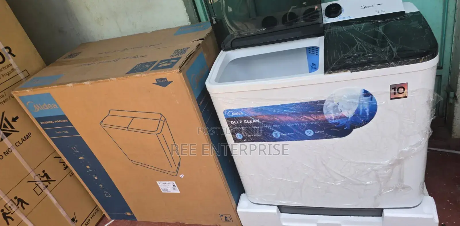 Brand New Twin Tub Washing Machine Midea 10kg