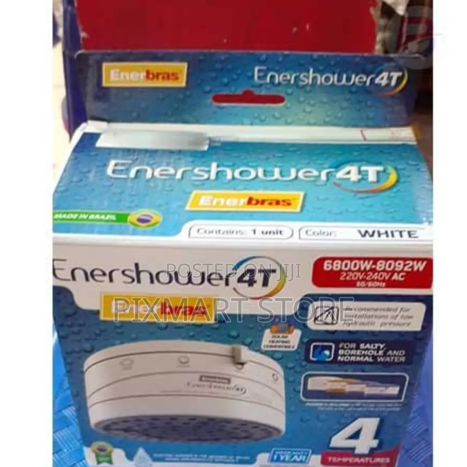 Enershower 4t Instant Electric Shower – 4 Temperature Settings