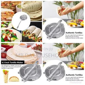 6.5 Inches Diameter Tortilla Maker