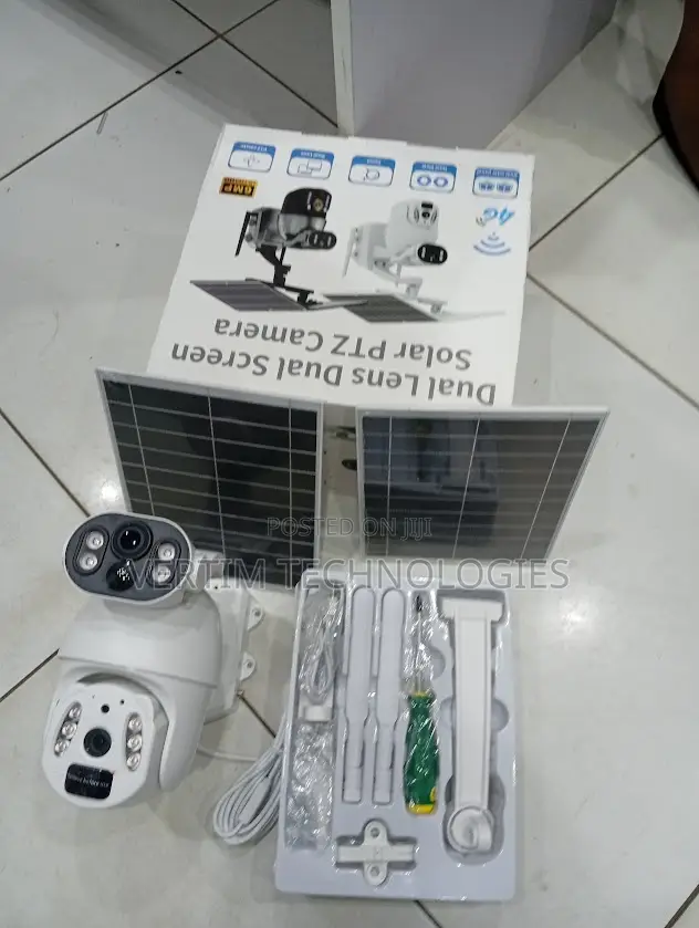 4g Solar Camera 6mp Ubox App Motion Tracking PTZ