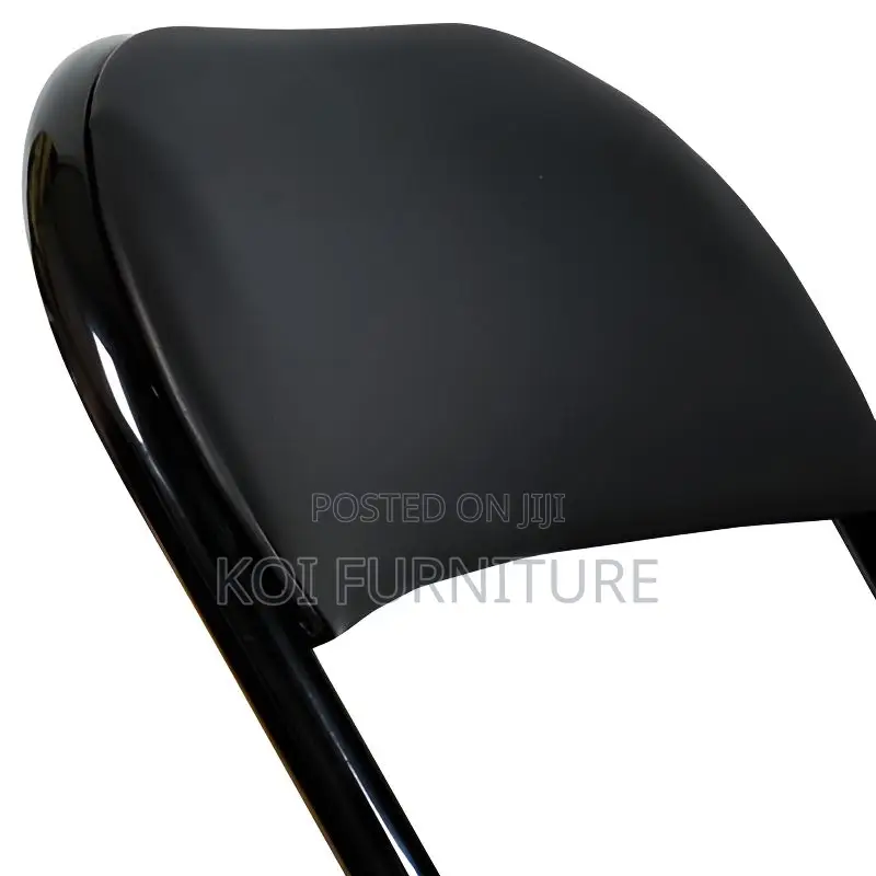 Office Chair; Foldable Metallic Task Chair