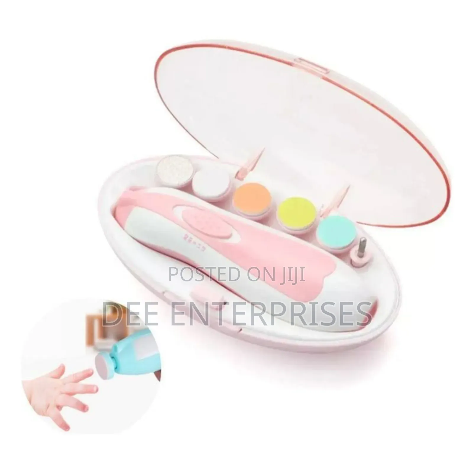 6 Grinder Aa Battery Powered Baby to Adult Nail Trimmer