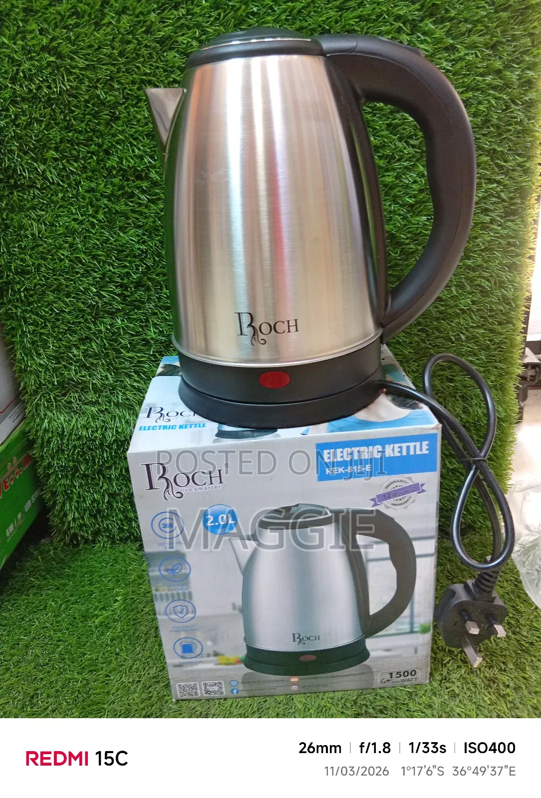 Roch 2.0l Electric Kettle
