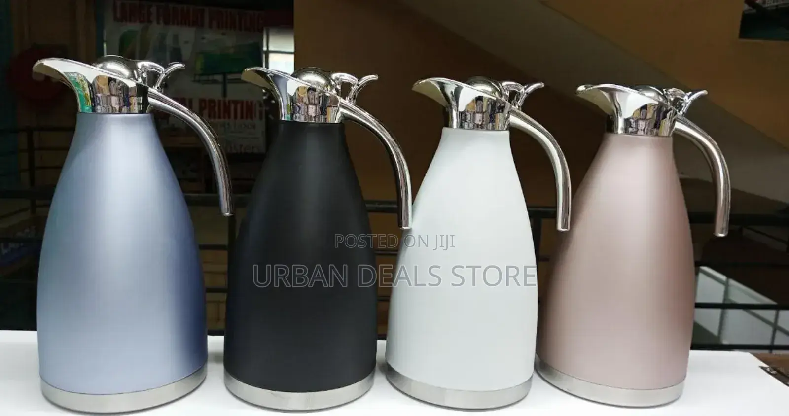 2.0 Litres Jp Vacuum Flask Available in Black and White