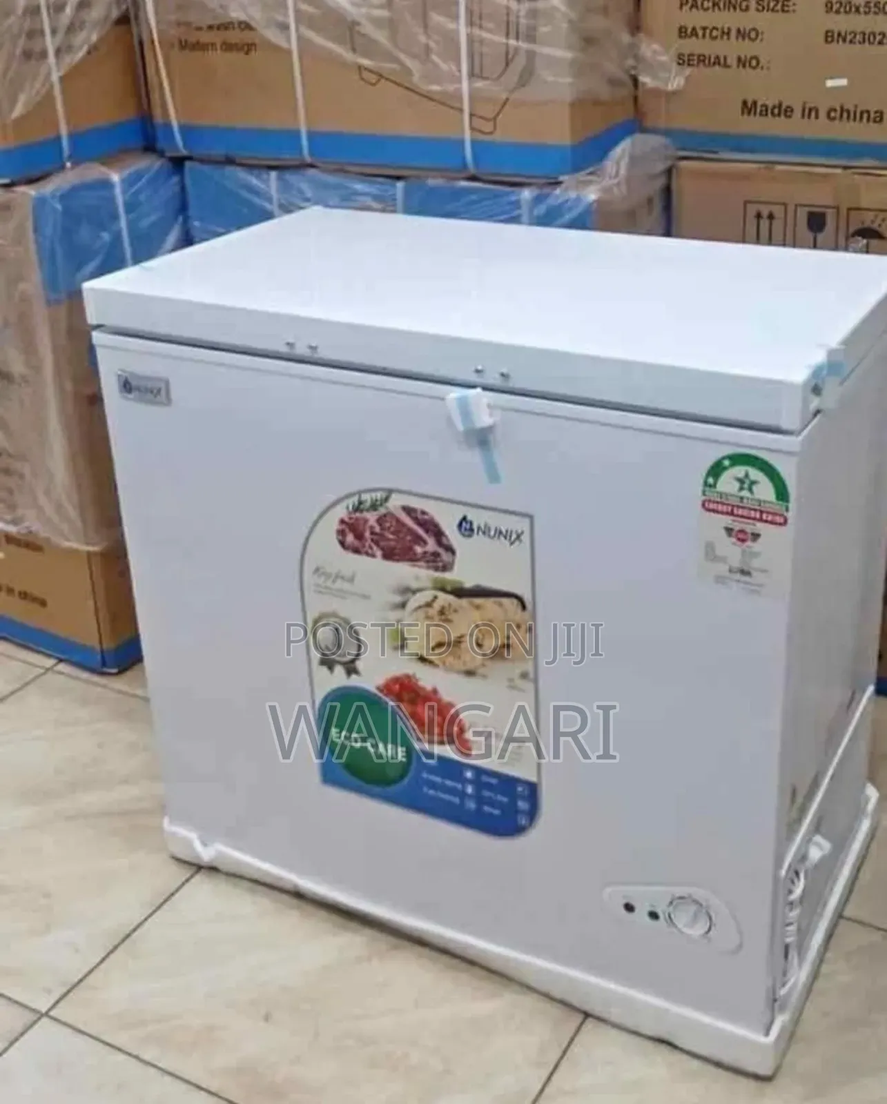 Nunix 200 Litres Deep Freezer With Power Requlator Knob