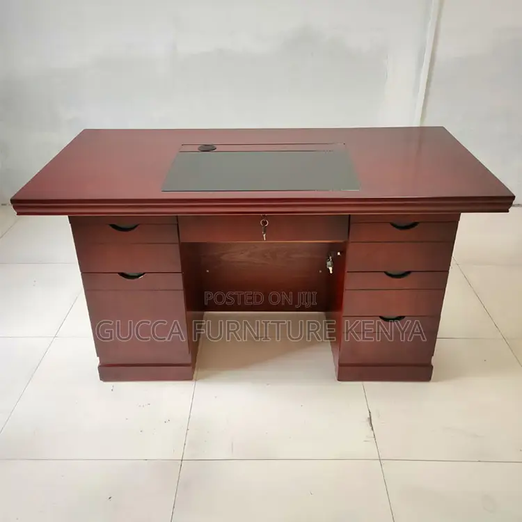 1.2 Meters Executive Mahogany Office Desk