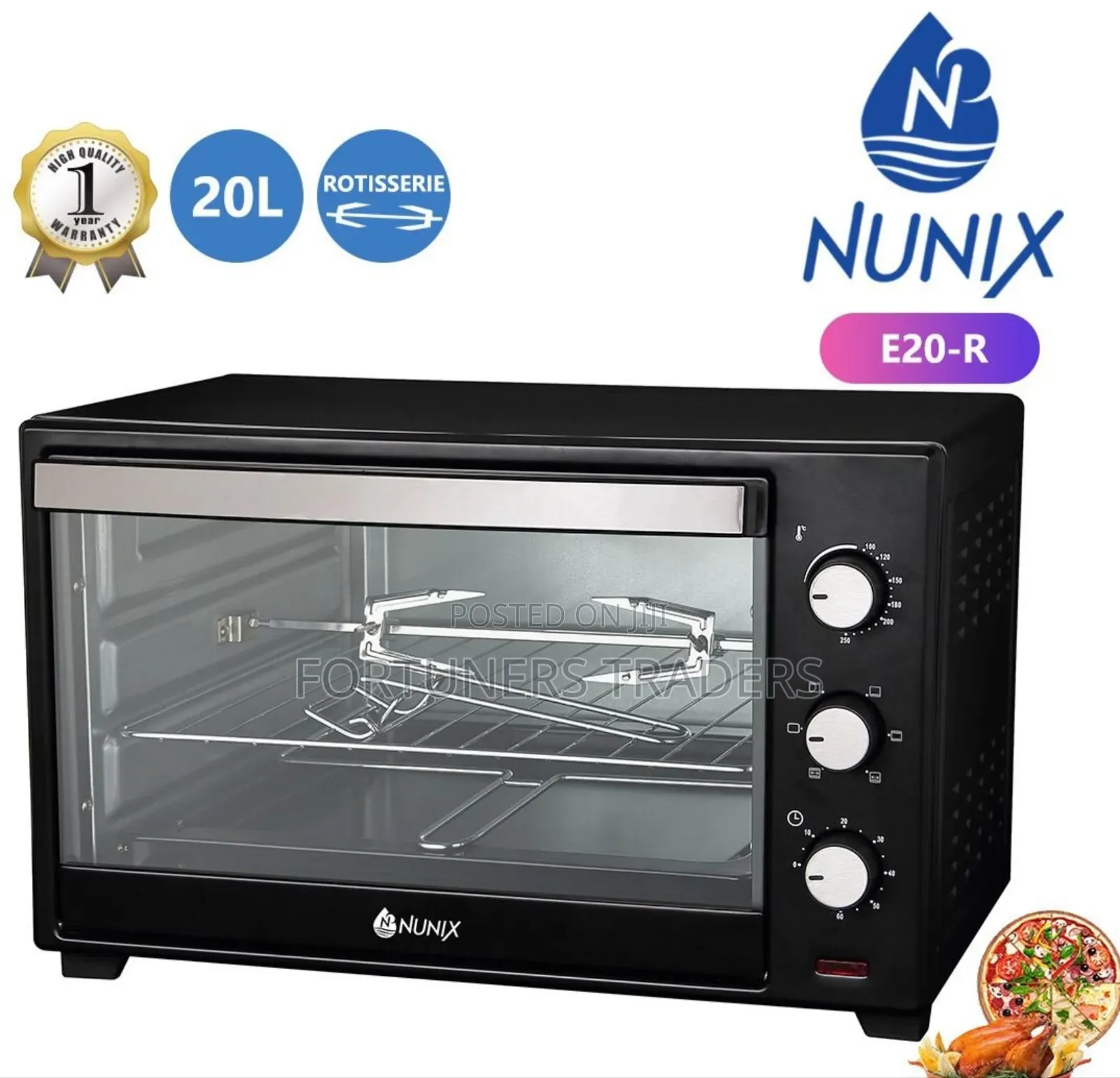 20ltrs Electric Oven Nunix