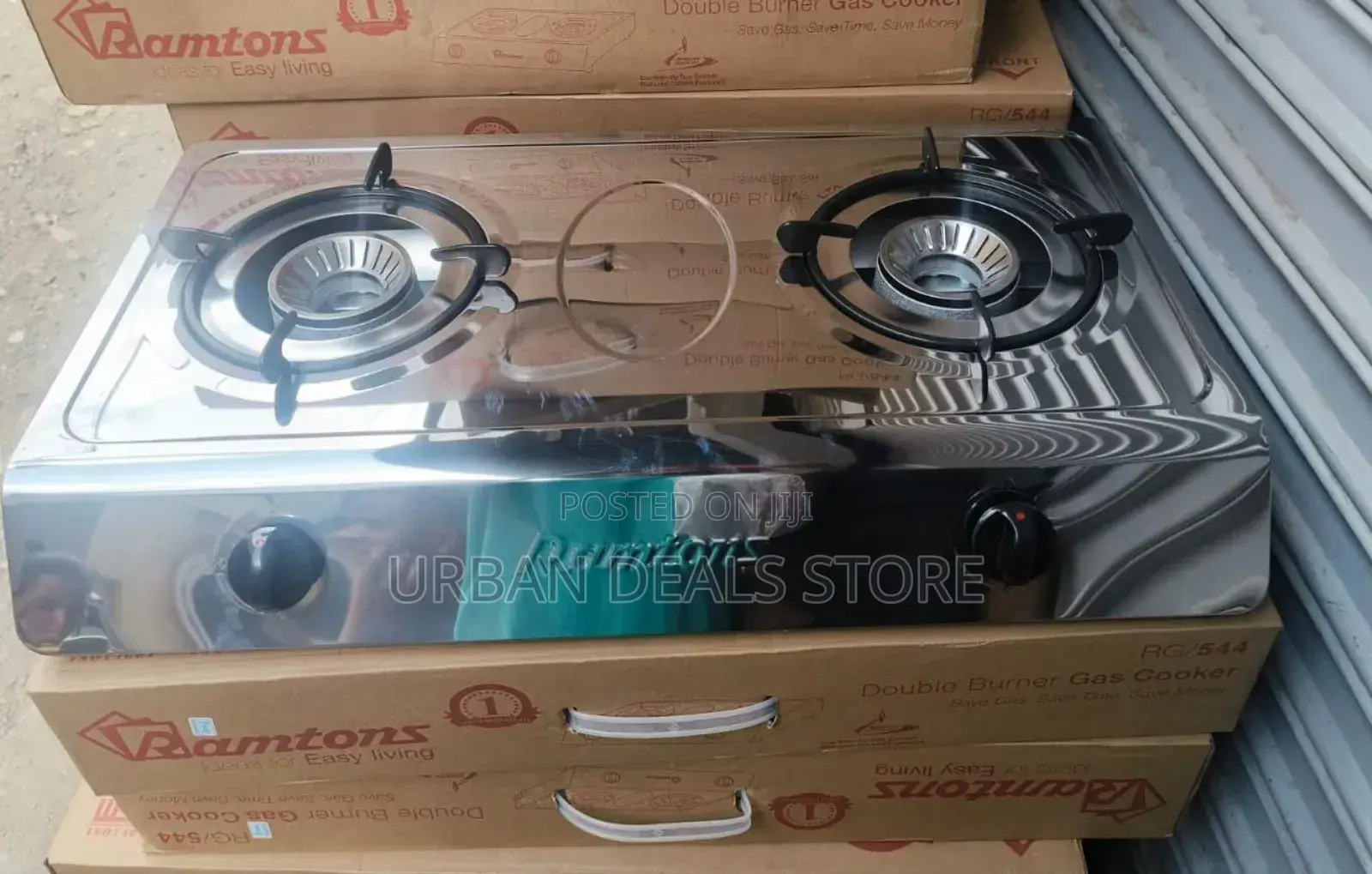 Ramtons Double Burner Gas Cooker