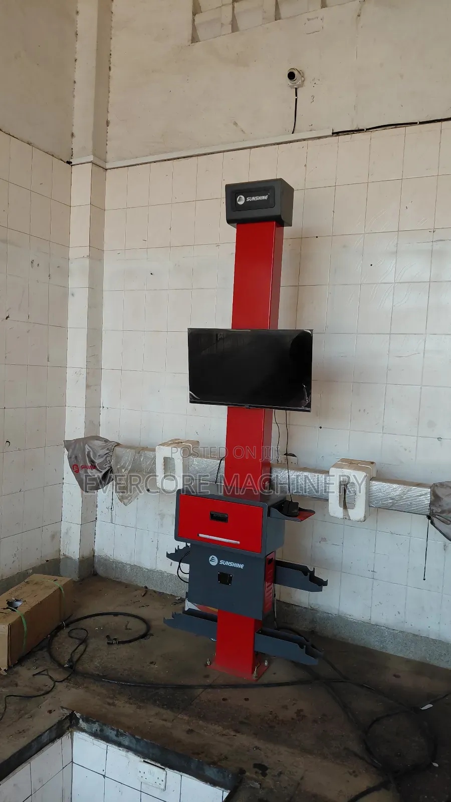Commercial 3d Wheel Alligner Machine With Printer System.