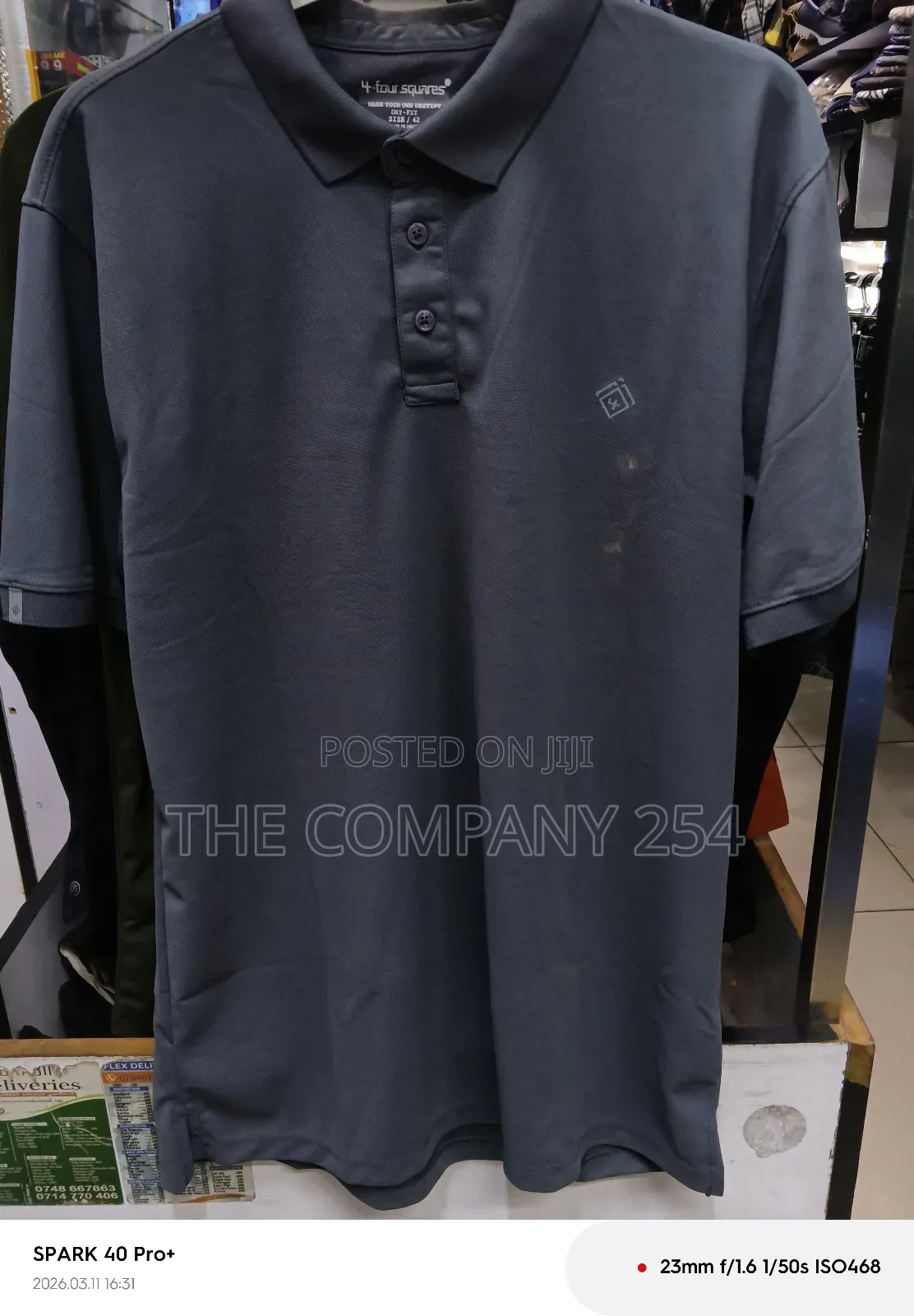 Quality Casual Cotton Collar Short Sleeved Polo T-Shirt Available