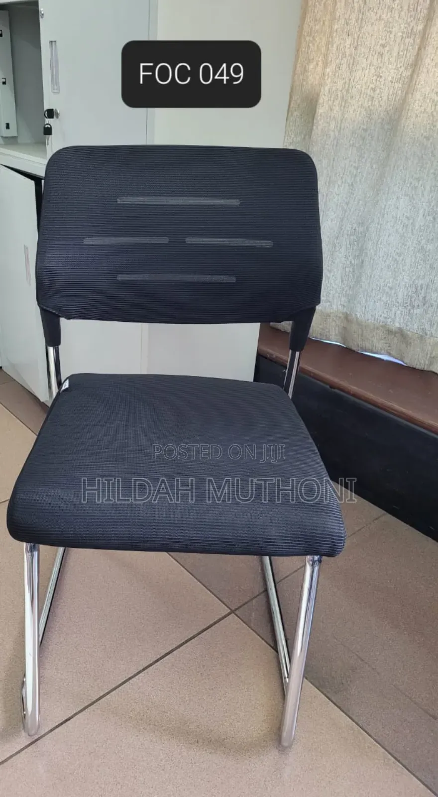 Executive Leather Office Waiting Chair