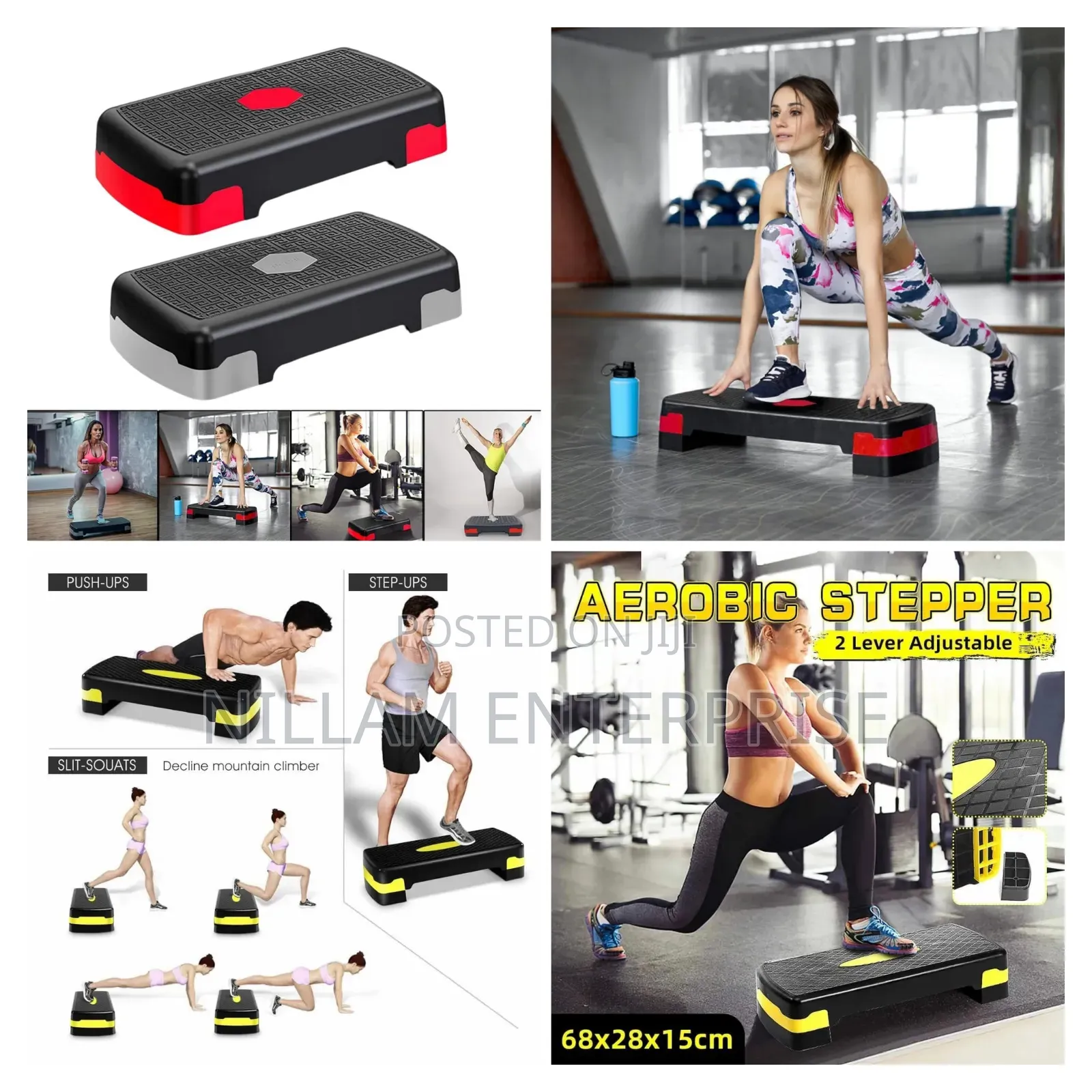 Quality Aerobic Fitness Stepper
